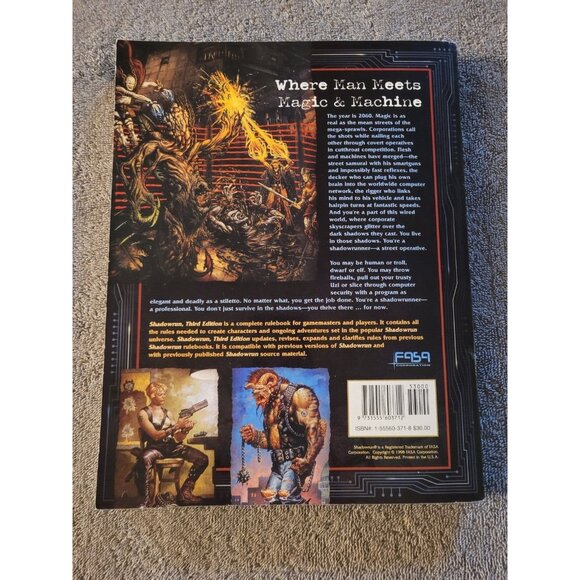 Shadowrun Third Edition - Core Rulebook FASA 7001 - Picture 10 of 10